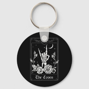 Wedding Tarot Card The Coven Halloween Key Ring