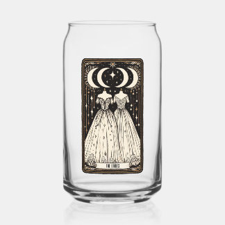 Wedding Tarot Grooms Can Glass