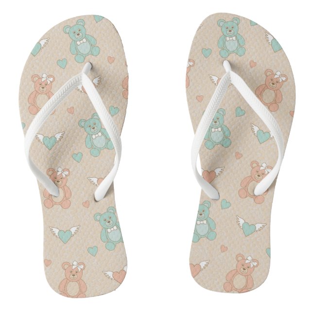 Wedding-teddies Jandals (Footbed)