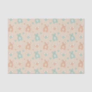 Wedding-teddies Tissue Paper