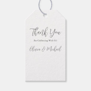 Wedding Template Gift Tags