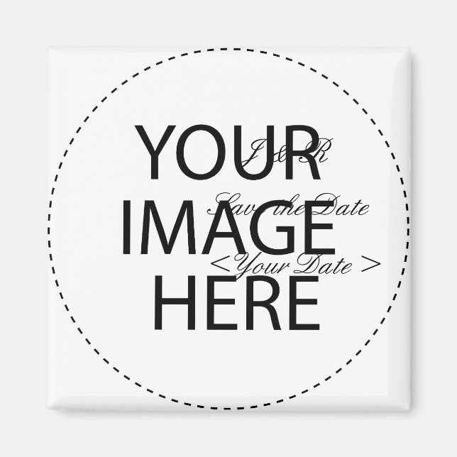 Wedding template set magnet (Front)