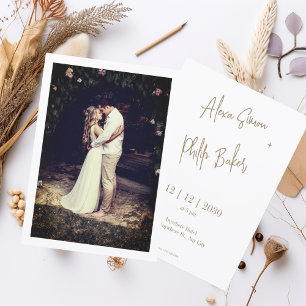 Wedding Template with Photo