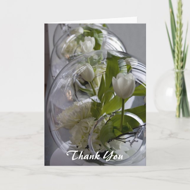 wedding thank you (blank) card (Front)