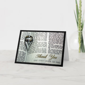 Wedding Thank you Card