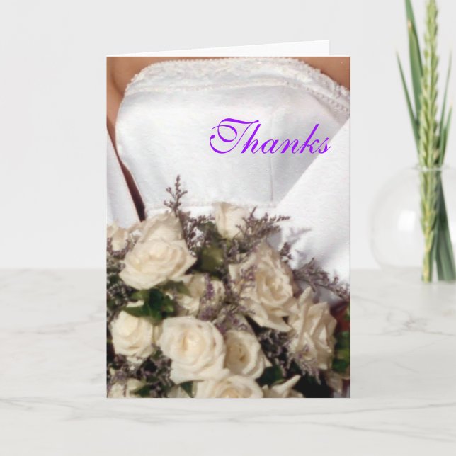 Wedding Thank You Card (Front)