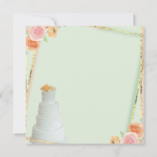 Wedding Thank you Card (Back)