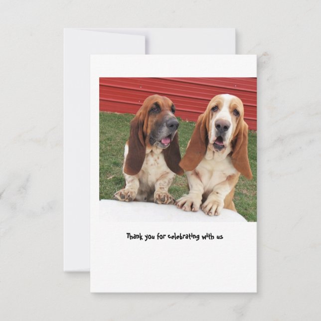 wedding thank you card (Front)