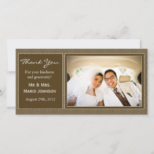 Wedding Thank You Card