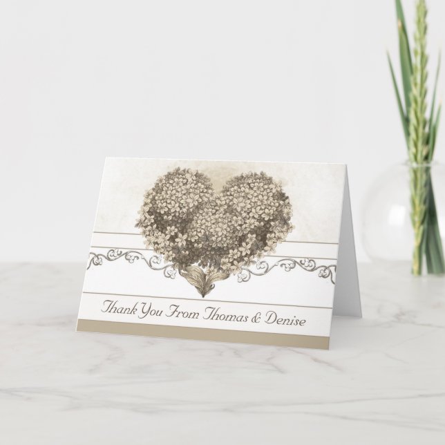 wedding thank you card (Front)