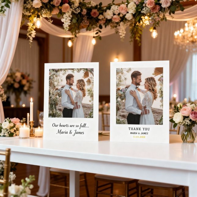 Wedding Thank You Card | Modern Simple Typography  (Creator Uploaded)