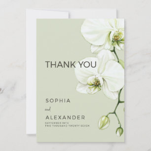 Wedding Thank You Cards "Orchid"