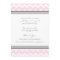Wedding Thank You Cards Pink Grey Chevron