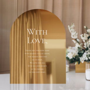 Wedding Thank You for Attending