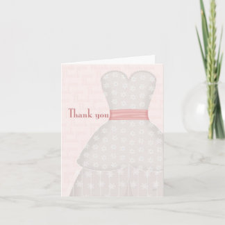 Wedding Thank You Note Card