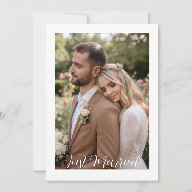 Wedding Thank You Note Card (Front)