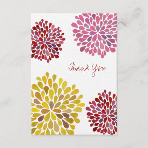Wedding Thank You Note Flat Linen Cards