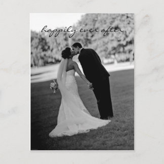 Wedding Thank You Note Postcard