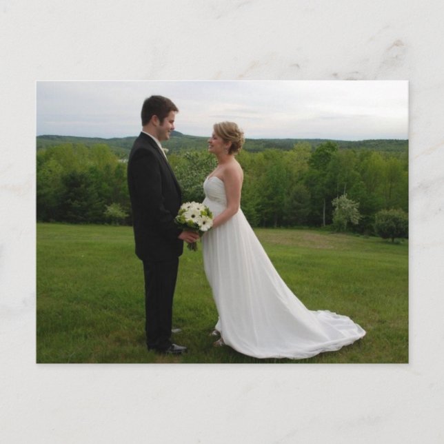 Wedding Thank you Postcard (Front)