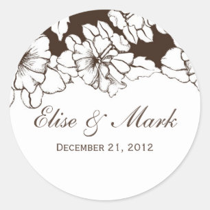 Wedding Thank You Sticker
