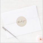 Wedding Thank You Stickers<br><div class="desc">Show your gratitude with these lovely thank you stickers! Matching wedding collection available!</div>