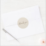 Wedding Thank You Stickers<br><div class="desc">Show your gratitude with these lovely thank you stickers! Matching wedding collection available!</div>