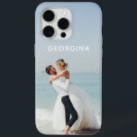 Wedding Themed Photo Template Personalised Name iPhone 15 Pro Max Case<br><div class="desc">Wedding Themed Photo Template Personalised Name iPhone Case. This wedding themed design features your personalised photo or image with your name. Personalised by editing the text in the text box and adding your own photo. #wedding #name #photo #photograph #photography #image #personalised #personalised #custom #addyourown #diy #doityourself #simple #design #designer #modern...</div>