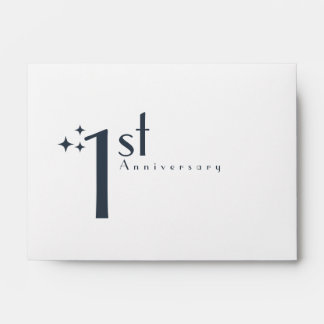 Wedding Time Capsule Blue Envelopes