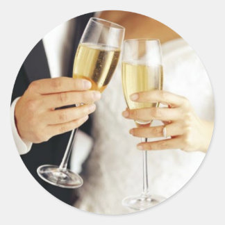 Wedding Toast Sticker