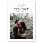 Wedding Travel Destination Photo & Name