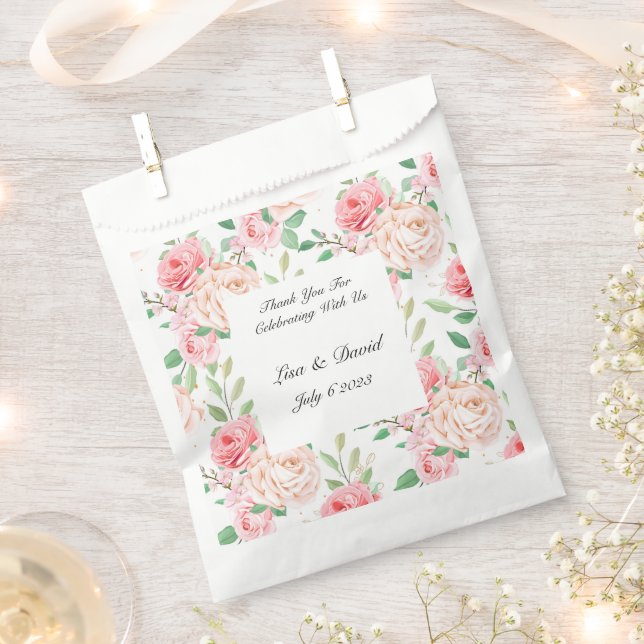 Wedding Treat Favour Bag (Clipped)
