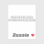 Wedding Trend Minimalist Professional Name Address<br><div class="desc">Those who see it will say what a simple design and will not be able to take their eyes off this product. It is a very elegant, very aesthetic and very simple perfect design. With such simplicity, you will immediately reflect what a fine personality you have and the sensitivity in...</div>