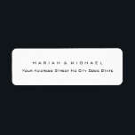 Wedding Trend Minimalist Professional Name Address<br><div class="desc">Those who see it will say what a simple design and will not be able to take their eyes off this product. It is a very elegant, very aesthetic and very simple perfect design. With such simplicity, you will immediately reflect what a fine personality you have and the sensitivity in...</div>