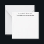 Wedding Trend Minimalist Professional Name Address Card<br><div class="desc">Those who see it will say what a simple design and will not be able to take their eyes off this product. It is a very elegant, very aesthetic and very simple perfect design. With such simplicity, you will immediately reflect what a fine personality you have and the sensitivity in...</div>