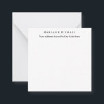 Wedding Trend Minimalist Professional Name Address Card<br><div class="desc">Those who see it will say what a simple design and will not be able to take their eyes off this product. It is a very elegant, very aesthetic and very simple perfect design. With such simplicity, you will immediately reflect what a fine personality you have and the sensitivity in...</div>
