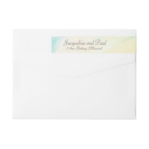 Wedding Tropical Address Labels