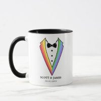Wedding Tuxedo Gay LGBTQ+ Coffee