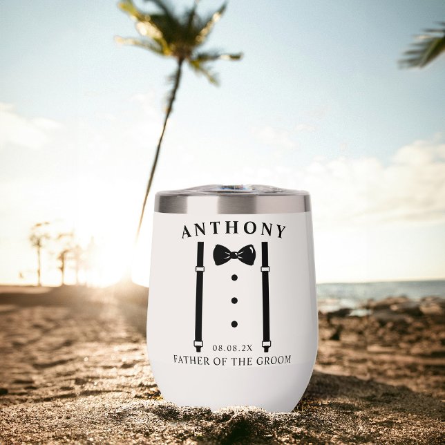 Wedding Tuxedo Suspenders Tie Father of  the Groom (Creator Uploaded)