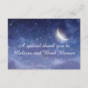Wedding under the stars general card