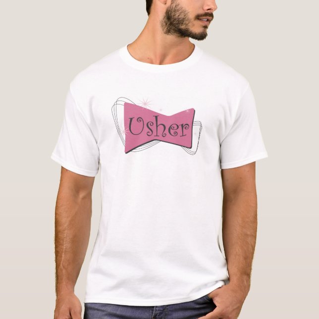 Wedding Usher T-shirt (Front)