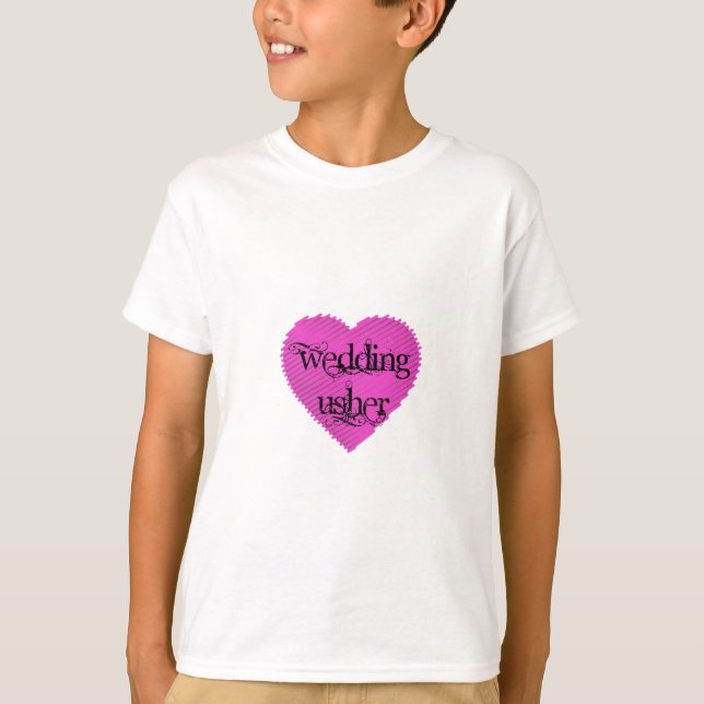 Wedding Usher T-Shirt (Front)