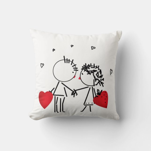 Wedding, Valentine's day Cushion (Front)