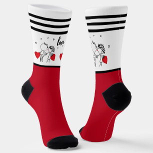 Wedding, Valentine's day Socks