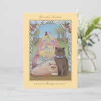Wedding Vow Renewal Ceremony Cats