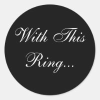 Wedding Vows Envelope Seal