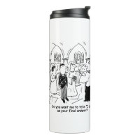 Wedding Vows - I Do As the Final Answer Thermal Tu