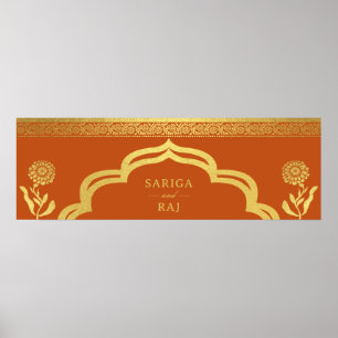 Wedding Web Site Banner Digital File Download Poster