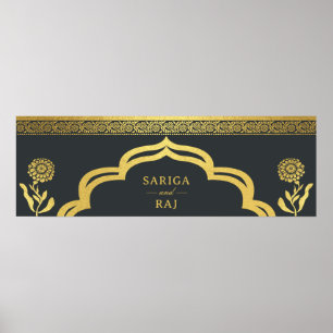 Wedding Web Site Banner Digital File Download Poster