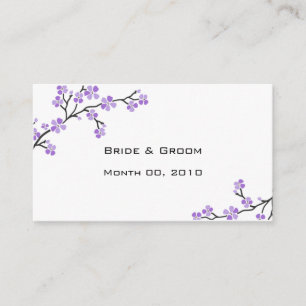 Wedding Website business cards