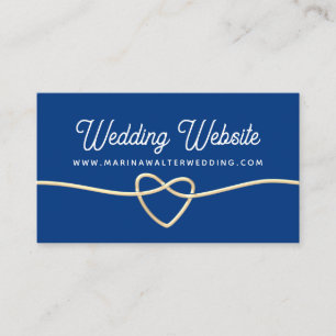 Wedding Website Enclosure Card